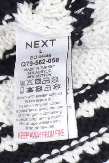 Womens UK Size L NEXT Multicoloured Cardigan Jumper