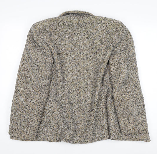 Artigiano Women's Beige Blazer, Size 14, Business Style