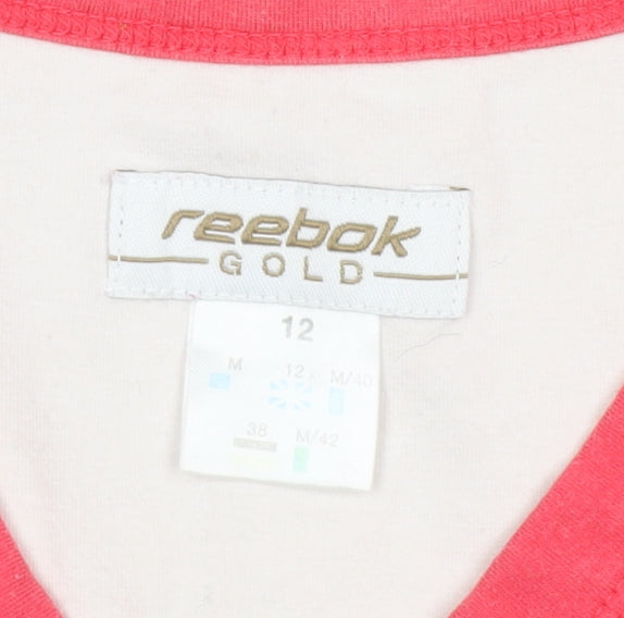 Reebok Women's Red Sleeveless Tank Top Size 12