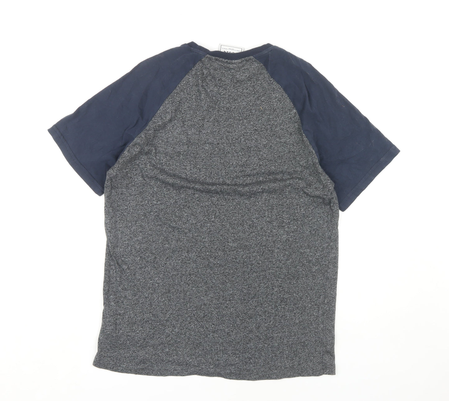 TOG24 Men's Blue Medium Colourblock T-Shirt