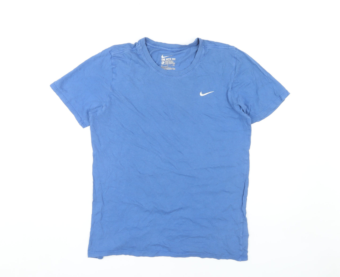 Nike Men's Blue Athletic Fit S T-Shirt