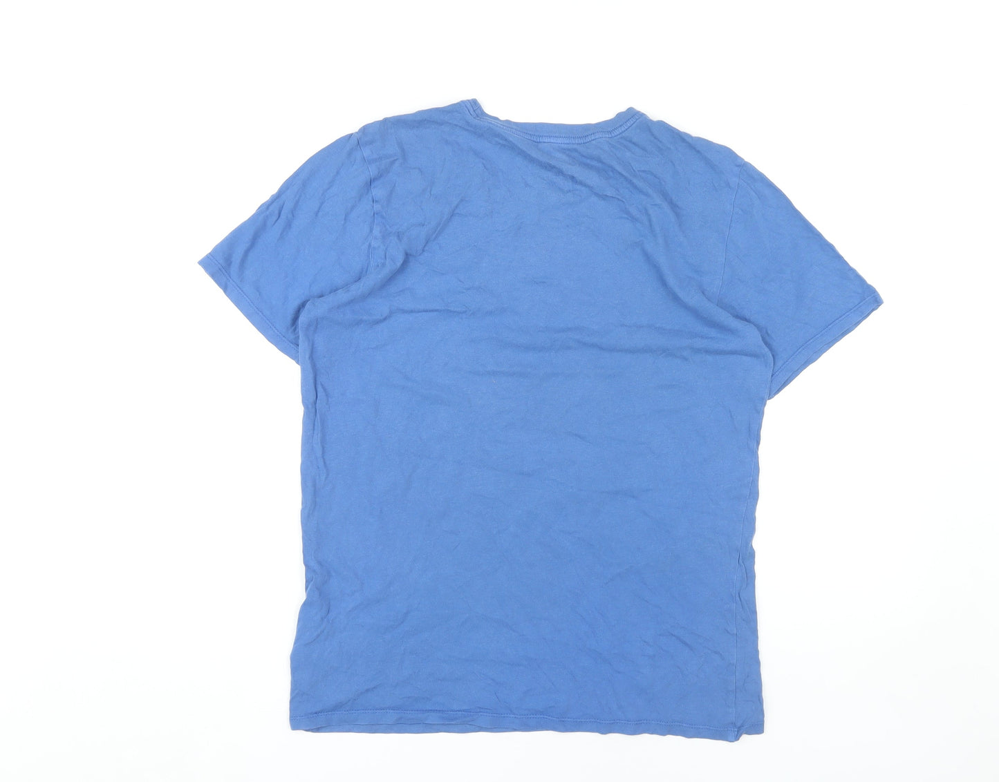 Nike Men's Blue Athletic Fit S T-Shirt