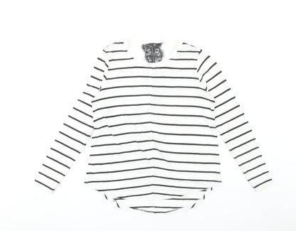 Womens UK Size 10 NEXT White  T-Shirt