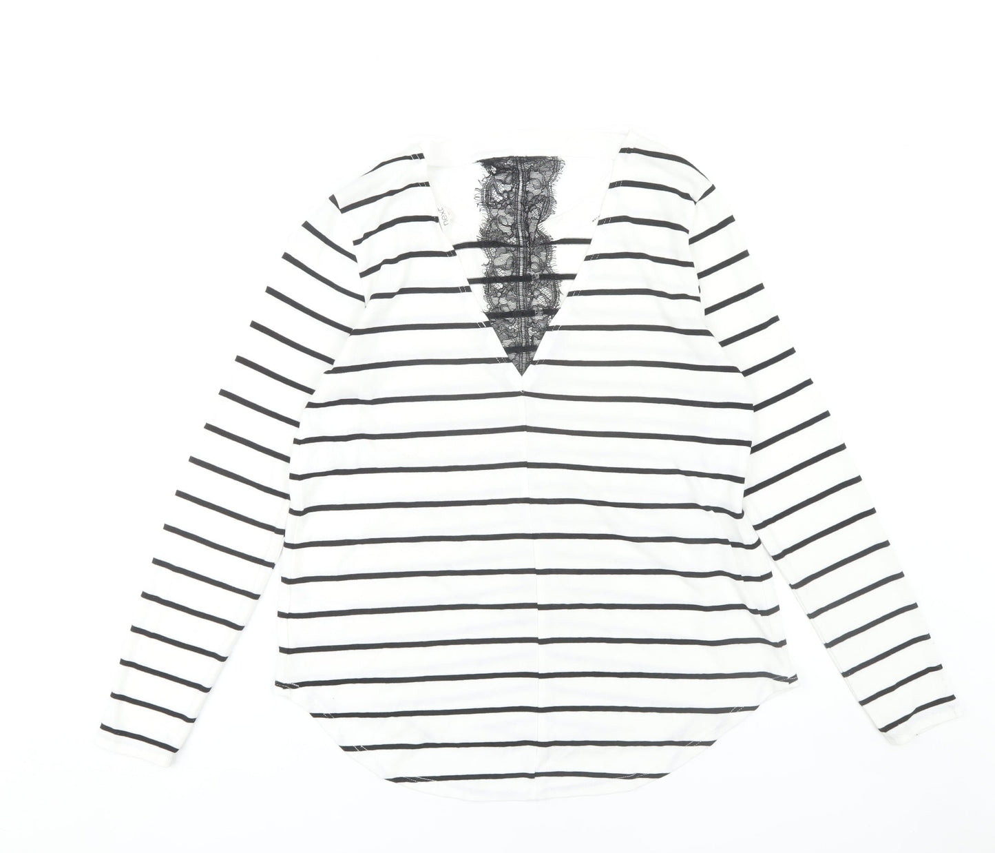 Womens UK Size 10 NEXT White  T-Shirt