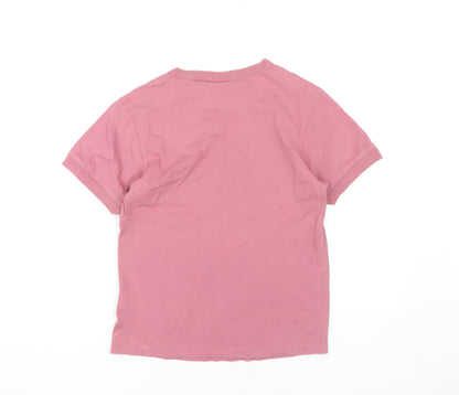 Womens UK Size XS adidas Pink Basic T-Shirt