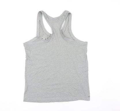 Slazenger Men's Grey Sleeveless T-Shirt - Size L