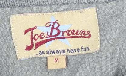 Joe Browns Grey Unisex Long Sleeve T-Shirt M