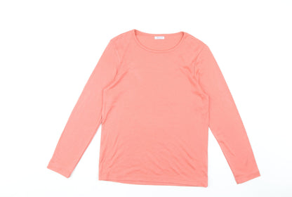 Womens UK Size M Damart Pink  T-Shirt
