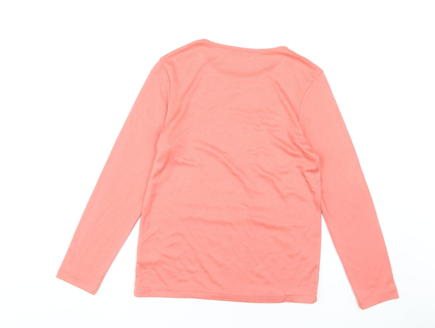 Womens UK Size M Damart Pink  T-Shirt