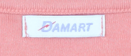 Womens UK Size M Damart Pink  T-Shirt