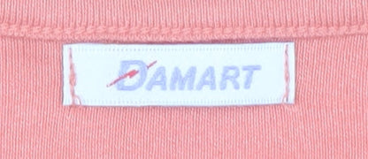 Womens UK Size M Damart Pink  T-Shirt