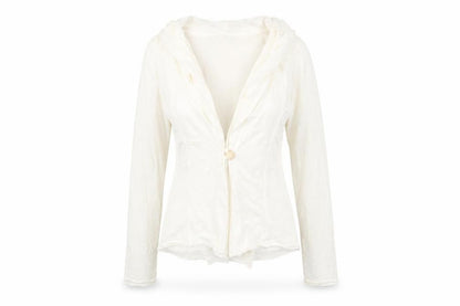 Womens UK Size S Sandwich Ivory  Jumper