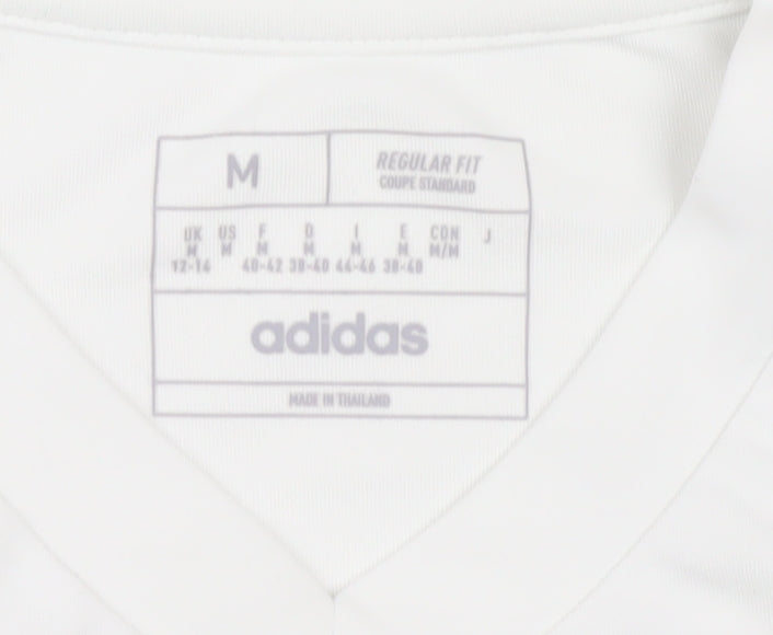 Adidas Unisex White M Jersey T-Shirt for Hockey