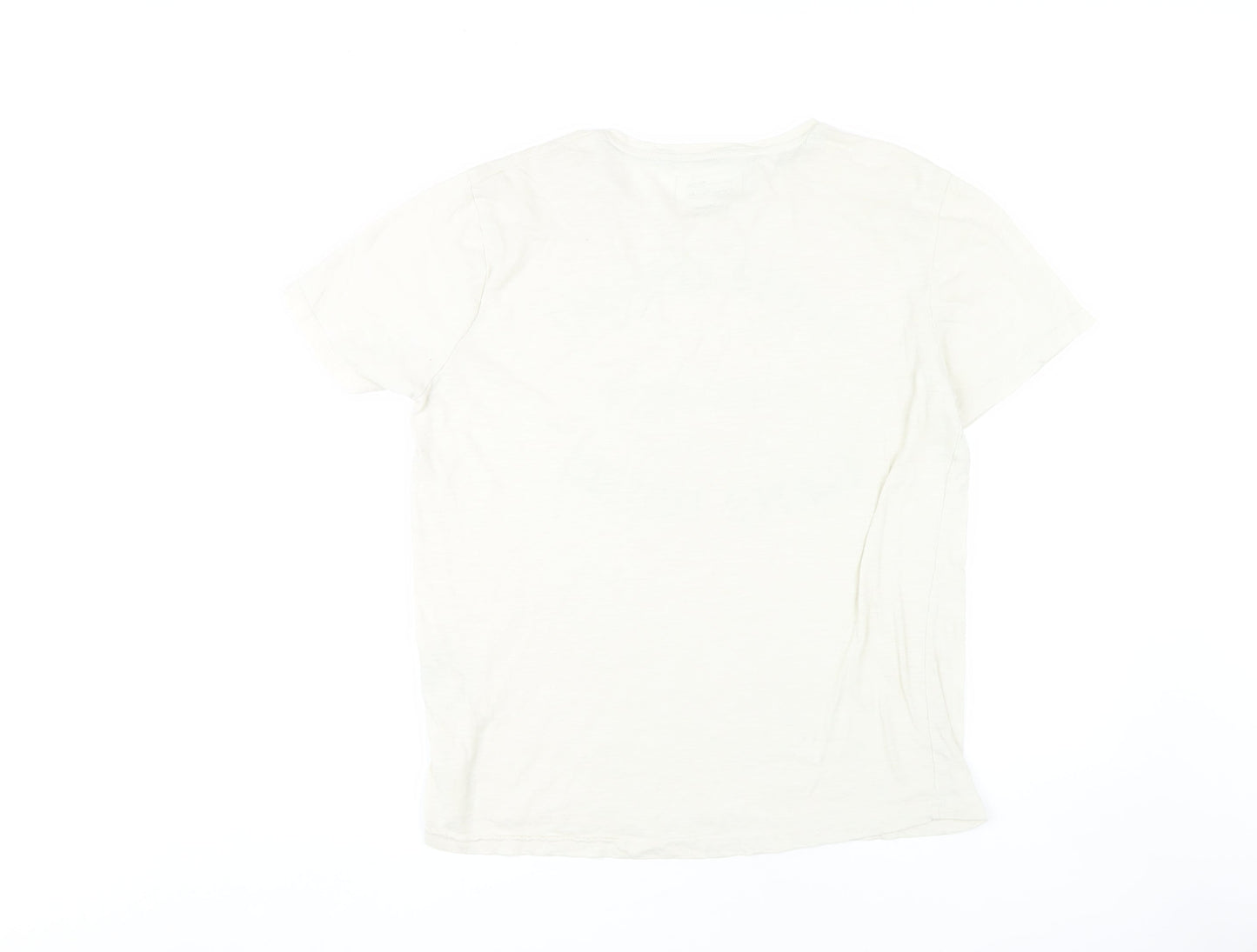 Tom Tailor Men's XL White Limited Edition T-Shirt