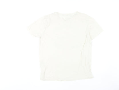 Tom Tailor Men's XL White Limited Edition T-Shirt