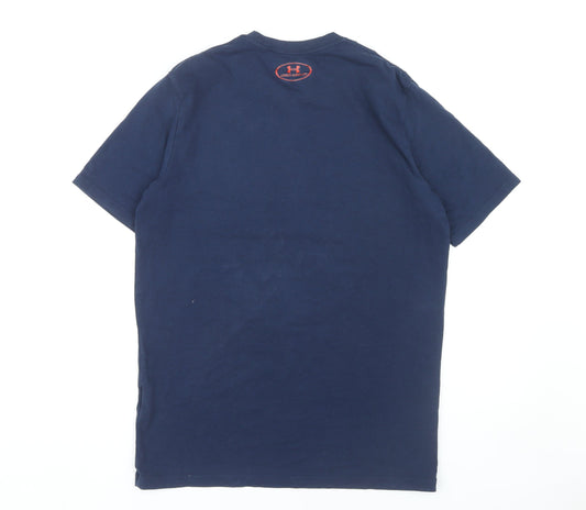 Under Armour Men's Blue Graphic Sports T-Shirt, Size S