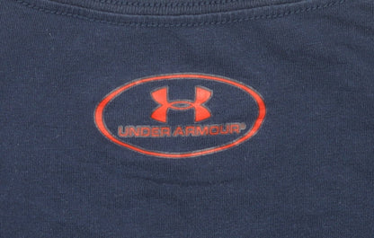 Mens UK Size S Under armour Blue  T-Shirt