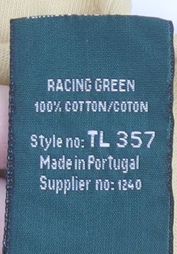 Womens UK Size 14 Racing Green Beige Basic T-Shirt