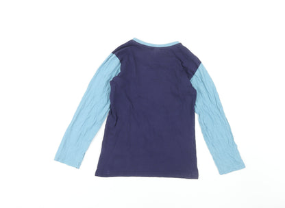 Harry Potter Boys Blue T-Shirt 9-10 Years Hogwarts Print