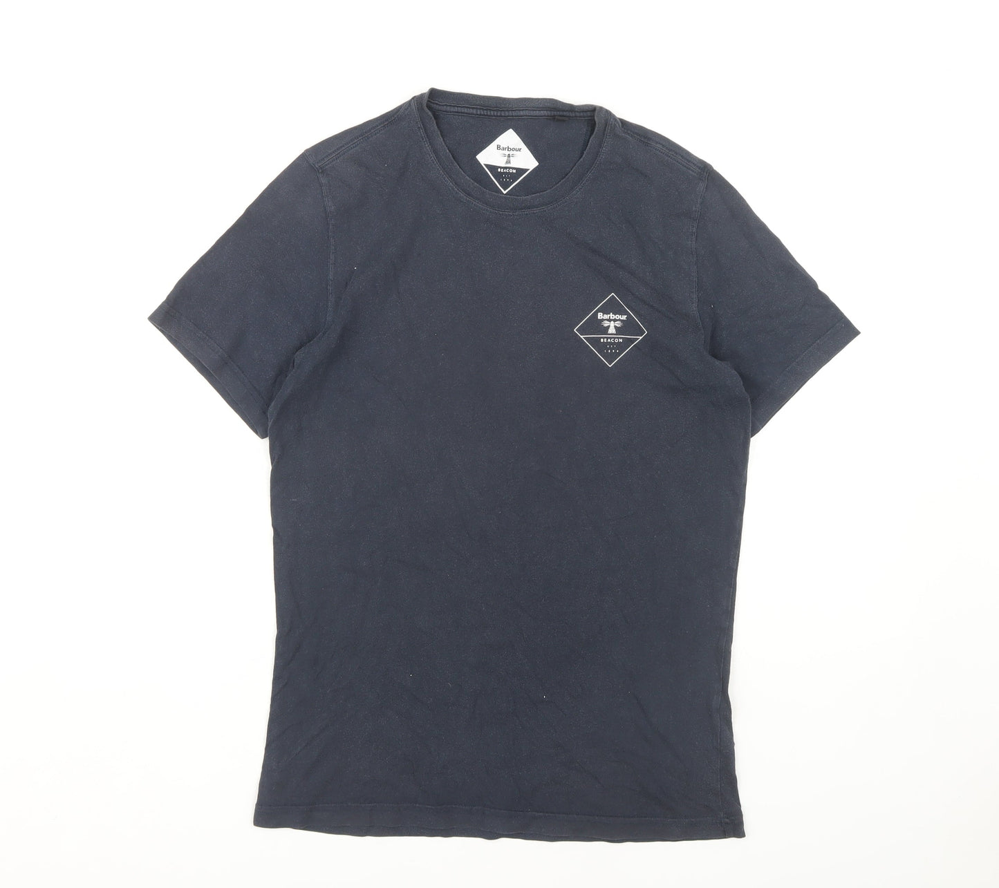 Mens UK Size S Barbour Black  T-Shirt