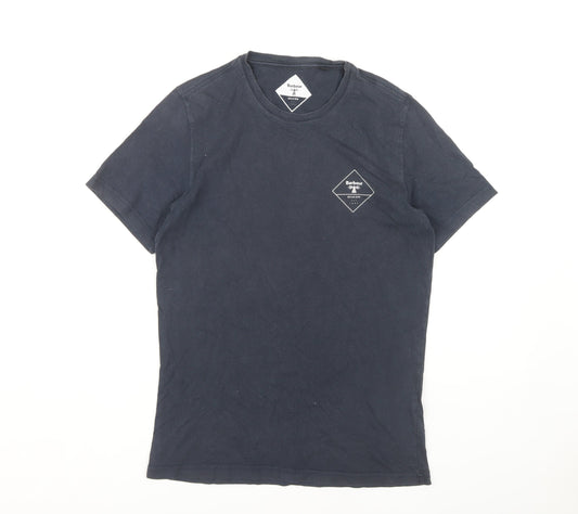Barbour Black Mens T Shirt Size Small