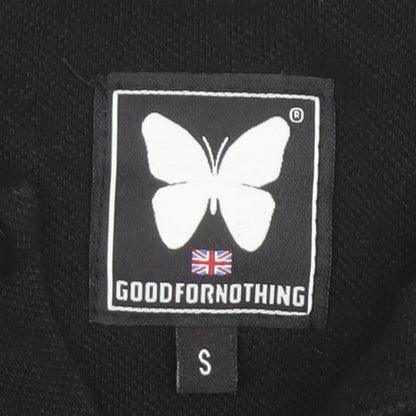 Goodfornothing Black Polo Unisex Adults S