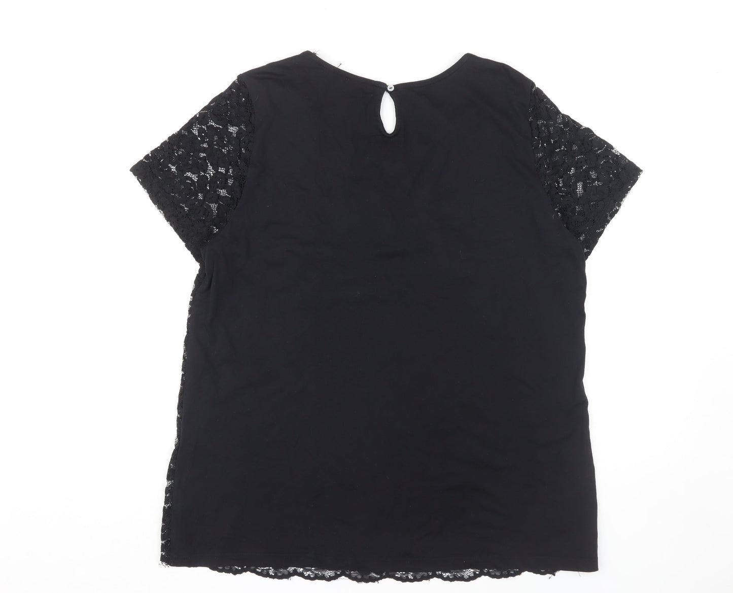 Womens UK Size L Yessica Black  Blouse