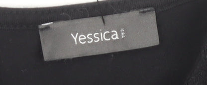Womens UK Size L Yessica Black  Blouse