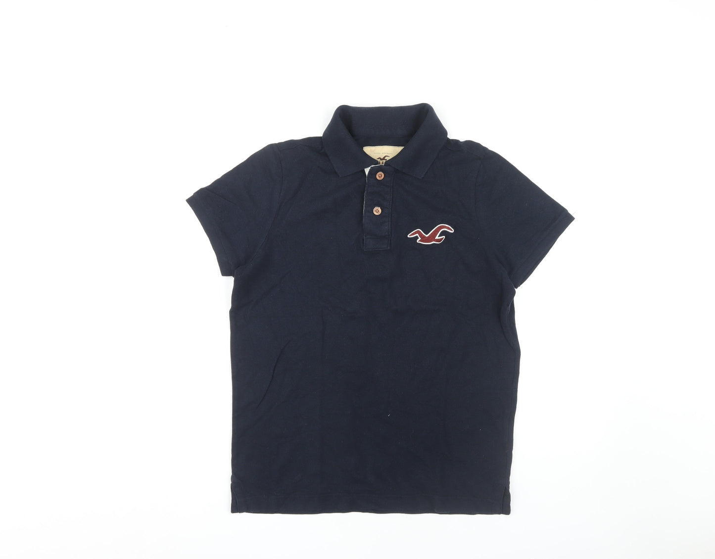 Hollister Men's Blue Polo Shirt, Size S, Casual Wear