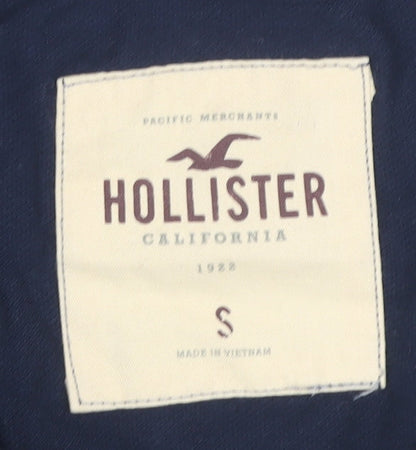 Hollister Men's Blue Polo Shirt, Size S, Casual Wear