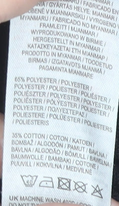 Slazenger Men's Black 2XL Polo Shirt