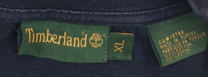 Timberland Men's Black XL Long Sleeve T-Shirt