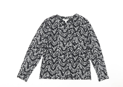 Womens UK Size M Marks and Spencer Black  Blouse