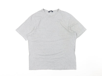 Marks & Spencer Men's Grey M Crew Neck T-Shirt