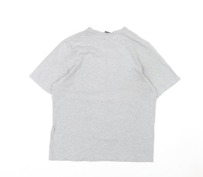 Marks & Spencer Men's Grey M Crew Neck T-Shirt