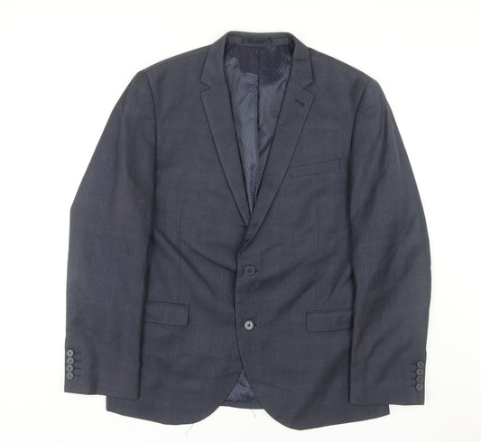 Mens UK Size 46 NEXT Regular Blue Suit Jacket