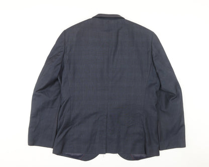 Mens UK Size 46 NEXT Regular Blue Suit Jacket