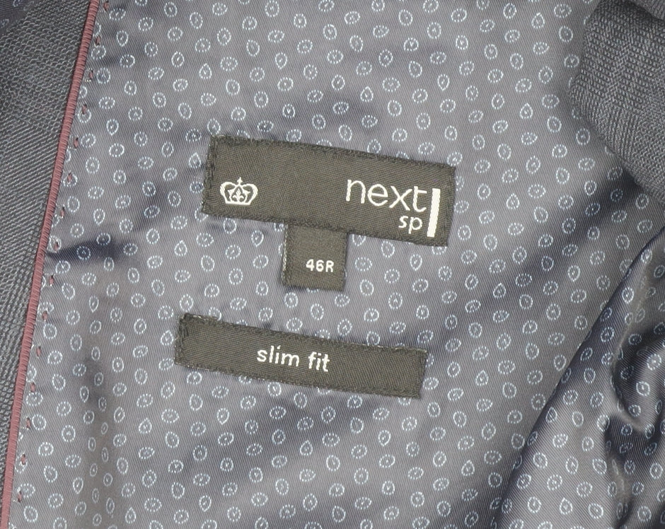Mens UK Size 46 NEXT Regular Blue Suit Jacket