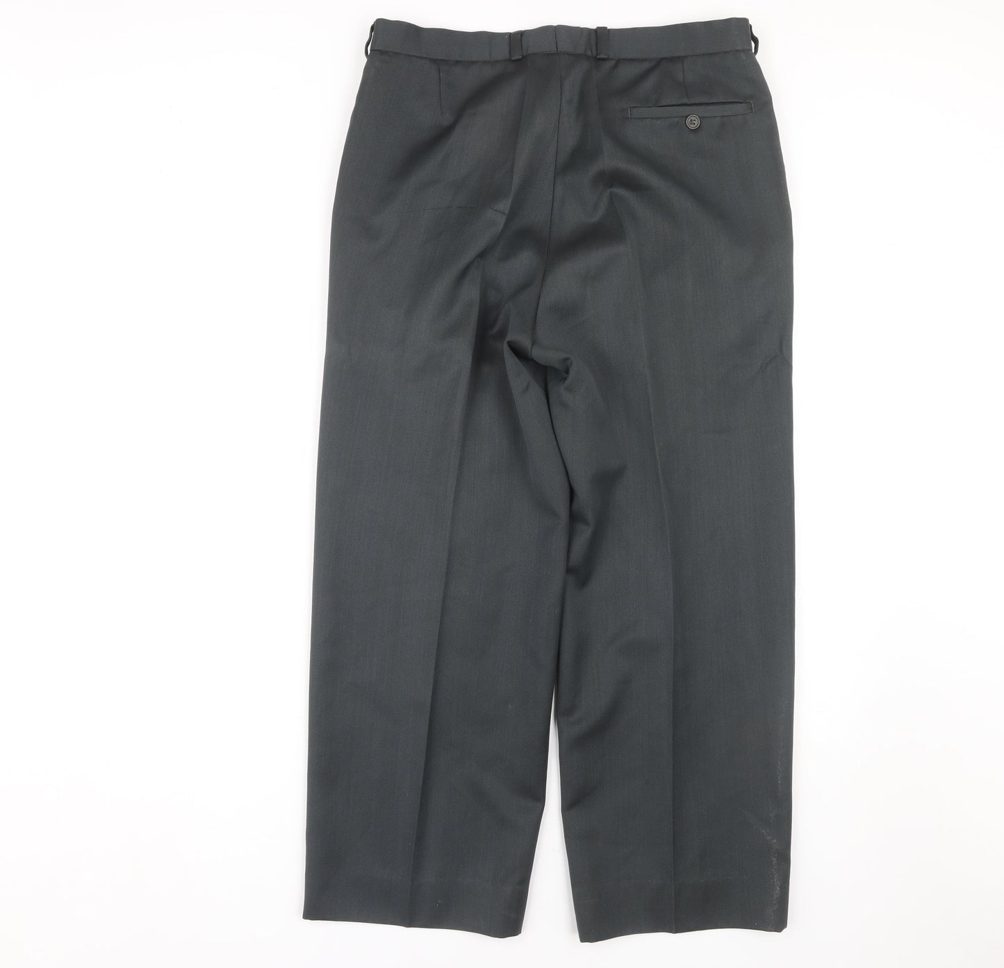 Marks and Spencer Men's Green Dress Pants 32/33