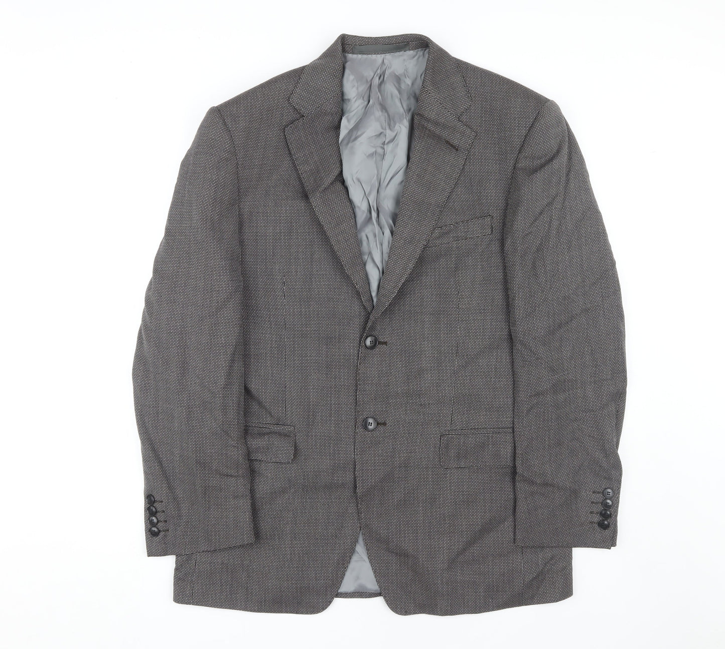Mens UK Size 38 Marks and Spencer Regular Black Suit Jacket