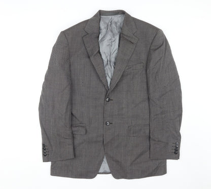 Mens UK Size 38 Marks and Spencer Regular Black Suit Jacket