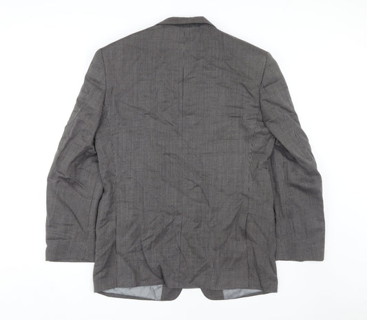 Mens UK Size 38 Marks and Spencer Regular Black Suit Jacket