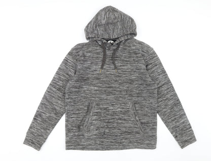 Next Unisex Grey Pullover Hoodie, Size L, Casual Style