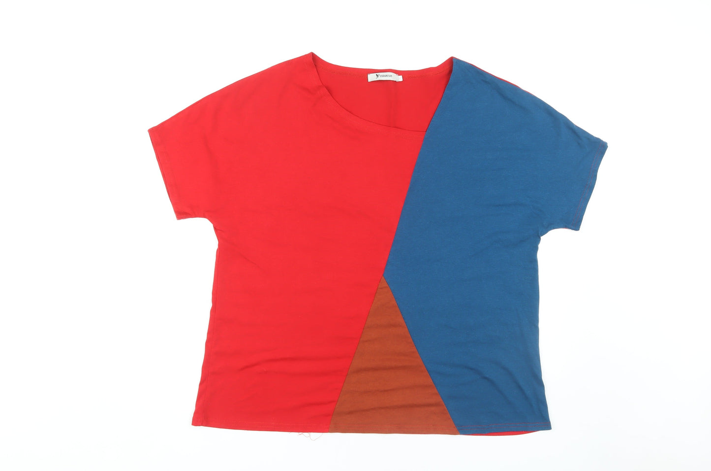 Womens UK Size 2XL YIDARTON Multicoloured Basic T-Shirt