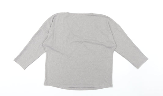 Womens UK Size XS MNG Grey  T-Shirt