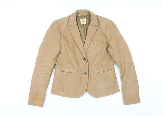 GAP Women's Brown Wool Blend Blazer Size 4