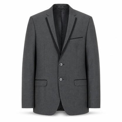 Mens UK Size 38 Red Herring Regular Grey Suit Jacket