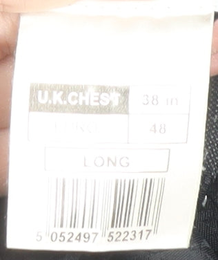 Mens UK Size 38 Red Herring Regular Grey Suit Jacket