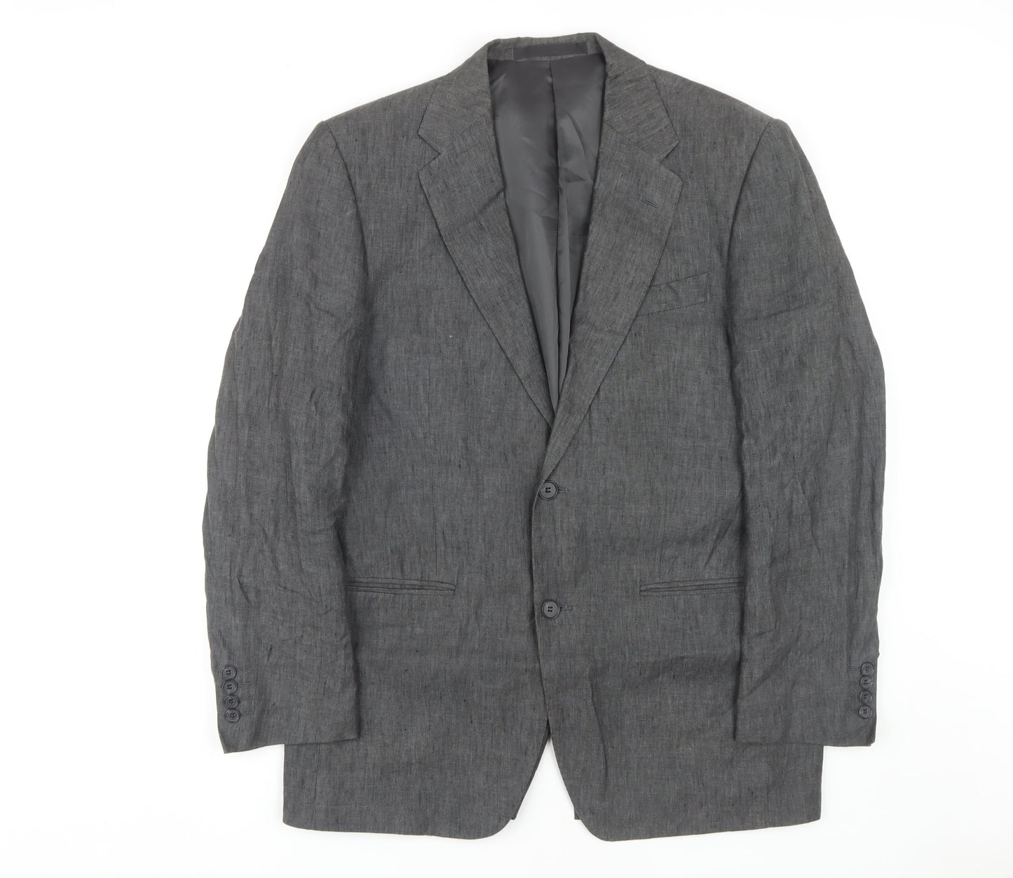Mens UK Size 40 Marks and Spencer Regular Grey Suit Jacket