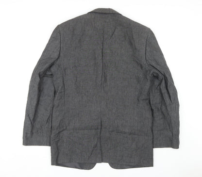 Mens UK Size 40 Marks and Spencer Regular Grey Suit Jacket